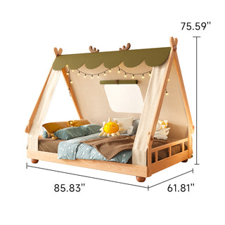 JASIWAY Children's Bed Creative Treehouse Design