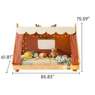 JASIWAY Children's Bed Creative Treehouse Design