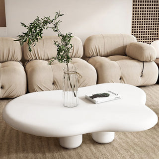 JASIWAY Beige Modern Creative Cloud Coffee Table