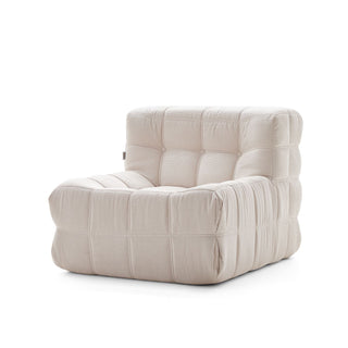 JASIWAY Bean Bag Tufted Corduroy Upholstered Lazy Sofa Chair