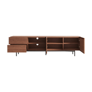 JASIWAY Media Console Storage TV Stand with 2 Drawers & 2 Doors for TVs up to 78"