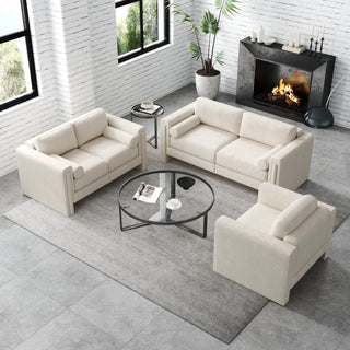 JASIWAY Modern Modular Sectional Sofa with Two Fabric Options