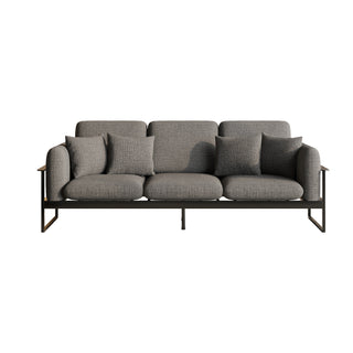 JASIWAY 90.56'' Upholstered Sofa with Metal Frame