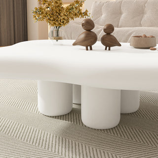 JASIWAY Beige Modern Creative Cloud Coffee Table