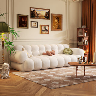 JASIWAY Vintage Marshmallow Sofa Ultimate Comfort and Support